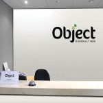 Object reception wall